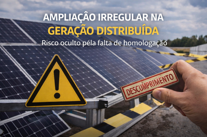 Ampliação irregular na geração distribuída: como a falta de homologação virou o maior risco
